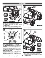 Preview for 16 page of Barbie Volkswagen DUNE NEW BEETLE H0150 Owner'S Manual & Assembly Instructions