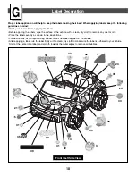 Preview for 18 page of Barbie Volkswagen DUNE NEW BEETLE H0150 Owner'S Manual & Assembly Instructions