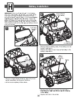 Preview for 20 page of Barbie Volkswagen DUNE NEW BEETLE H0150 Owner'S Manual & Assembly Instructions