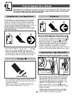 Preview for 23 page of Barbie Volkswagen DUNE NEW BEETLE H0150 Owner'S Manual & Assembly Instructions