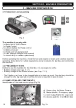 Preview for 17 page of Barbieri TracMow 70 E POWER Operator'S Manual