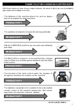 Предварительный просмотр 2 страницы Barbieri TracMow 95 EVO Operator'S Manual