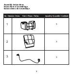 Preview for 3 page of BARCALOUNGER 108-9064-77H Assembly And Care Instructions