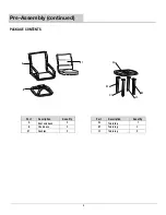 Предварительный просмотр 3 страницы BARCALOUNGER 193-914-3SS Use And Care Manual