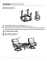 Предварительный просмотр 5 страницы BARCALOUNGER 193-914-3SS Use And Care Manual