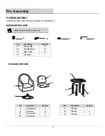 Предварительный просмотр 3 страницы BARCALOUNGER BRAYLEN 193-913-3SS Use And Care Manual