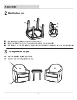 Предварительный просмотр 5 страницы BARCALOUNGER BRAYLEN 193-913-3SS Use And Care Manual