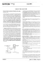 Preview for 6 page of Barco 800 Series Service Manual