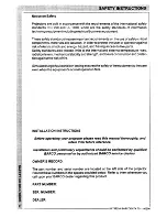 Предварительный просмотр 6 страницы Barco 90 00719 Installation Manual