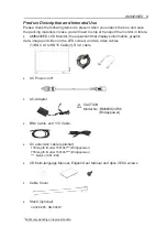 Предварительный просмотр 4 страницы Barco AMM240ED Operation Manual