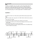 Предварительный просмотр 15 страницы Barco AMM240ED Operation Manual