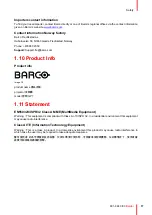 Preview for 17 page of Barco Balder Series User Manual