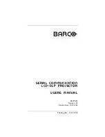 Preview for 1 page of Barco BarcoGraphics Maxwell/ 6300 User Manual