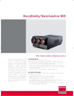 Preview for 1 page of Barco BarcoReality 908 Brochure & Specs