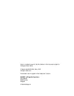 Preview for 2 page of Barco BarcoVision R9000740 Installation Manual
