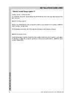 Preview for 22 page of Barco BarcoVision R9000740 Installation Manual