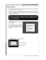 Preview for 52 page of Barco BarcoVision R9000740 Installation Manual