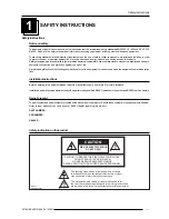 Предварительный просмотр 13 страницы Barco Baron 908 R9040060 Owner'S Manual