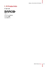 Preview for 23 page of Barco Bragi Installation Manual