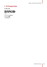 Предварительный просмотр 23 страницы Barco Bragi Installation Manual