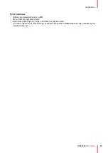 Предварительный просмотр 15 страницы Barco C 3010S User Manual
