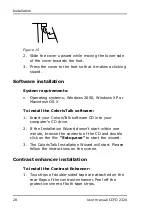 Preview for 28 page of Barco CCFD 2320 Installation & User Manual