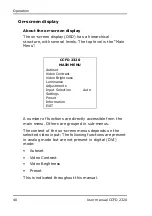 Preview for 40 page of Barco CCFD 2320 Installation & User Manual