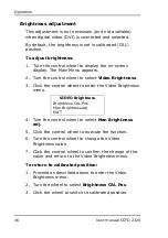 Preview for 46 page of Barco CCFD 2320 Installation & User Manual