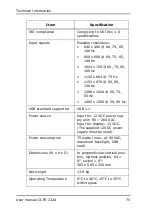 Preview for 75 page of Barco CCFD 2320 Installation & User Manual