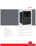 Barco CDMS Specifications preview