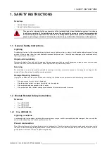 Preview for 9 page of Barco Cine VERSUM 50 Owner'S Manual