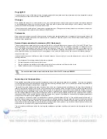 Предварительный просмотр 4 страницы Barco CINE VERSUM 60 Owner'S Manual