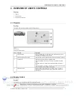 Preview for 10 page of Barco CINE VERSUM 60 Owner'S Manual