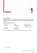 Preview for 3 page of Barco ClickShare CSE-200+ Series Safety Manual