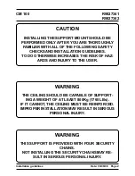 Preview for 2 page of Barco CM 100 Installation Manuallines