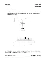 Preview for 10 page of Barco CM 100 Installation Manuallines