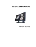 Barco Coronis 5MP Mammo Installation & User Manual preview