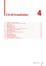 Preview for 29 page of Barco CX-20 Installation Manual