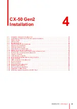 Preview for 29 page of Barco CX-50 Gen2 Installation Manual