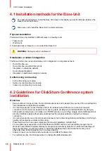 Preview for 30 page of Barco CX-50 Gen2 Installation Manual