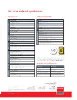 Preview for 6 page of Barco D-ILA LX-5 Specifications