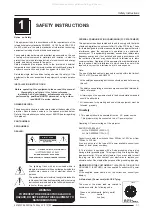 Preview for 6 page of Barco DATA 808s SP Owner'S Manual