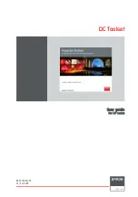 Preview for 1 page of Barco DC Toolset User Manual