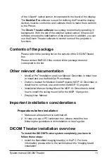 Предварительный просмотр 10 страницы Barco DICOM THEATER System Manual