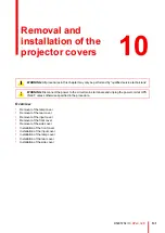Preview for 131 page of Barco DP K-32B Series User And Installation Manual