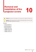 Предварительный просмотр 131 страницы Barco DP K-32B Series User And Installation Manual