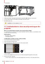 Предварительный просмотр 152 страницы Barco DP K-32B Series User And Installation Manual