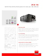 Preview for 1 page of Barco DP2K-10S Specifications