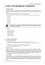 Preview for 3 page of Barco DP2K-11CX Safety & Environmental Information