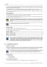 Preview for 14 page of Barco DP2K-12C Installation Manual